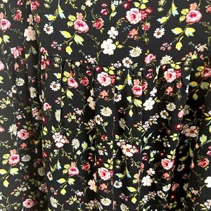 SO Flower MIDI Skirt